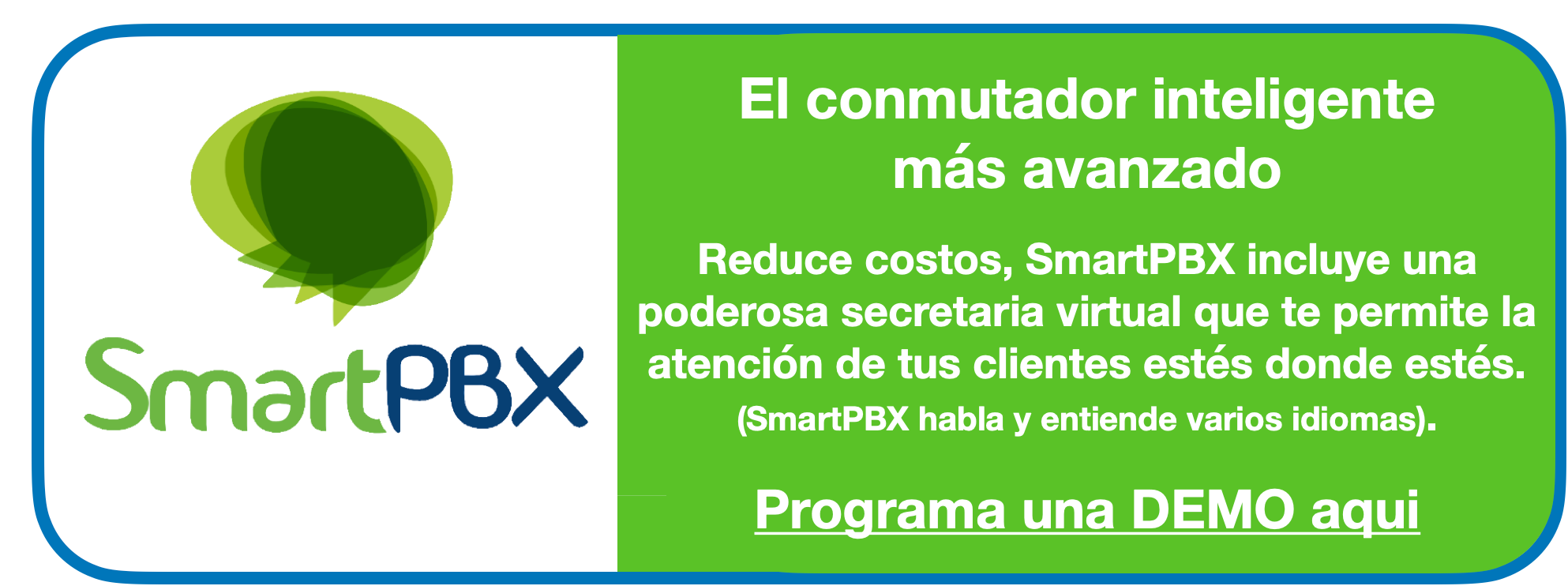 SmartPBX el conmutador inteligente que habla tu idioma.